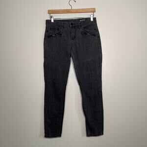 Blank NYC • Skinny Vegan Leather Panel Jeans